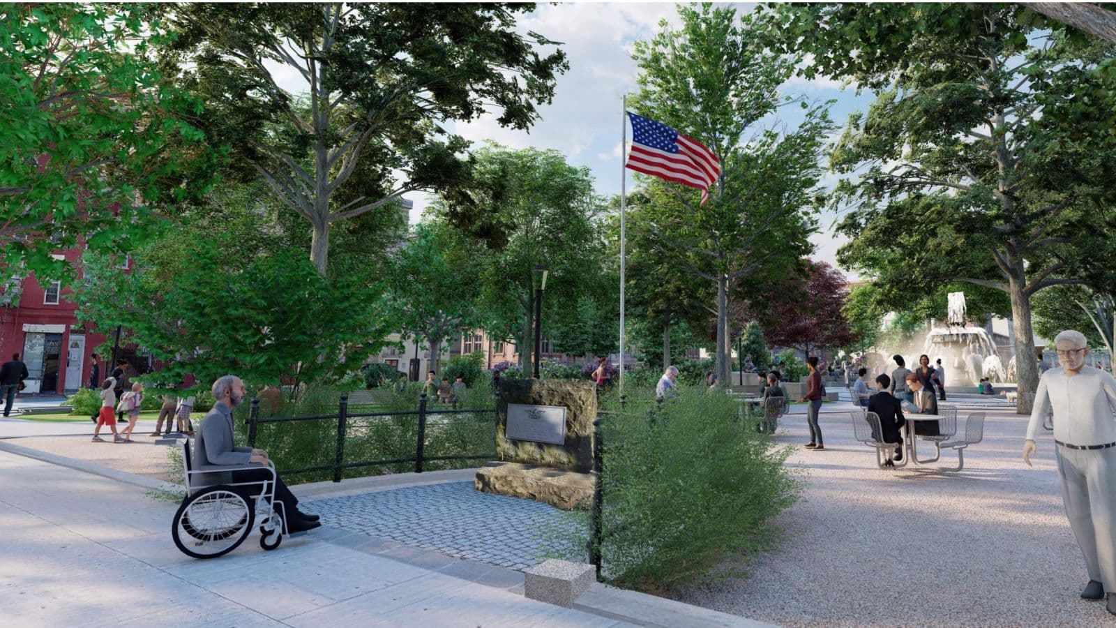 Veterans Memorial Relocation Design